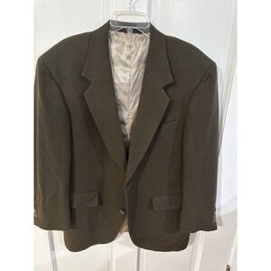 Vintage Mark Shale 41R 100% Camel Hair Blazer Brown
